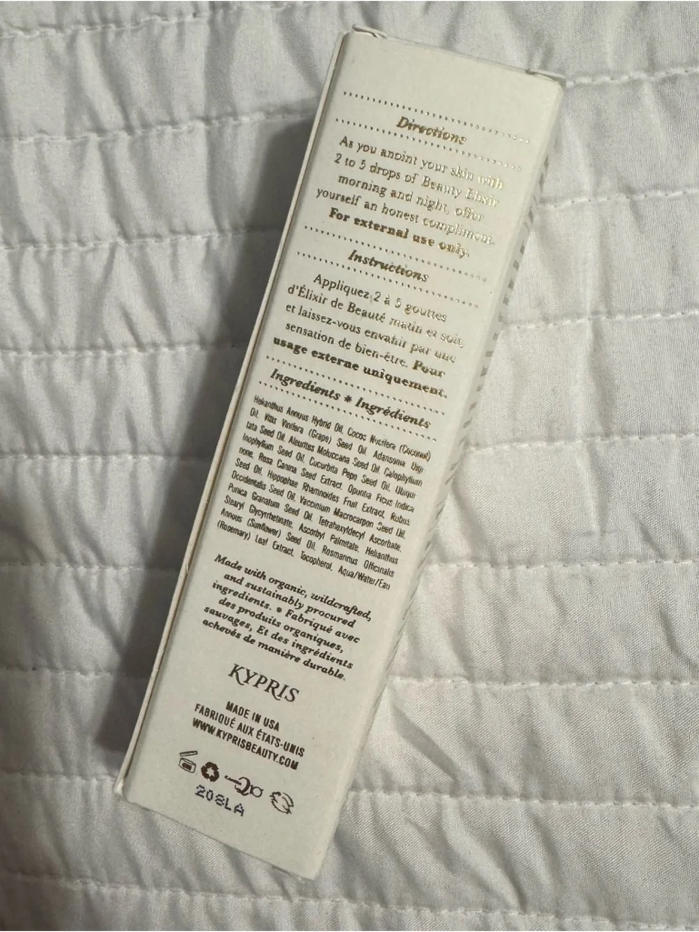 KYPRIS Beauty Elixir III: Prismatic Array Moisturizing Face Oil